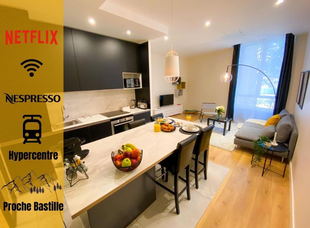 Le Huppe, Hypercentre, Proche Bastille, Wifi Illimite & Netflix Grenoble Zewnętrze zdjęcie